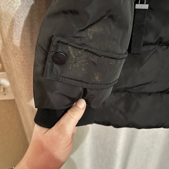 Lane Bryant Black Faux Fur Ski Parka 18/20 - Picture 3 of 5